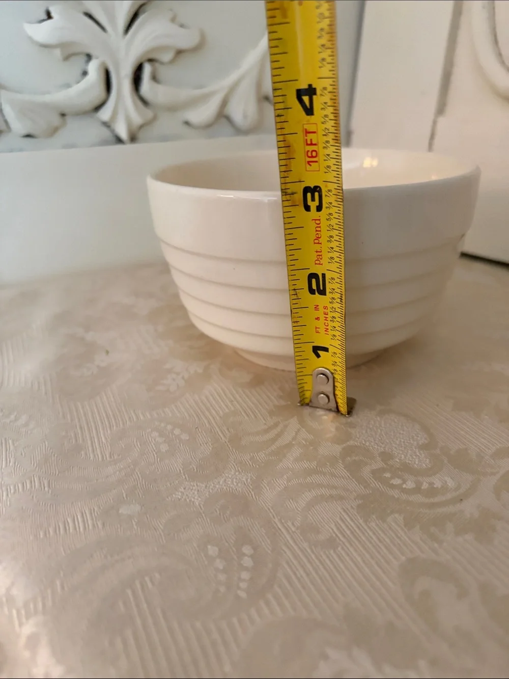 Ironstone  Beehive Bowl USA